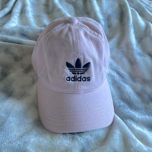 Pink adidas hat
